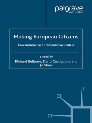 cover image of Making European Citizens